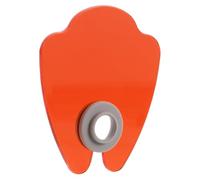 ABOOFAN Plaque de Protection Accessoire Manucure Lavable en Plastique Orange Anti-fuite Lumineuse pour Lampes à Polymériser pour Usage à Domicile et Extensions de Cils