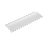 ABOOFAN Plaque Porte Aluminium Brossé Galbée pour Bureau Plaque Nom Personnalisable Murale Surface Lisse et Robuste pour Peinture et Création DIY Argent