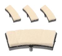 ABOOFAN Plaquettes de Frein en Feutre de Laine pour Vélo D’Appartement Kit de 4 Pièces Silencieuses Compatibles Vélos de Fitness Intérieurs Remplacement Solide pour Freinage Précis et