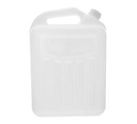 ABOOFAN Plastic Jug Food Grade Container With Leakproof Cap And Handle Wide Mouth Tank For Water Cooking Oil Wine And Chemical Storage
