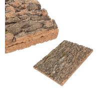 ABOOFAN Plateforme Écorce de Liège pour Reptiles, Décoration de Terrarium Fond Naturel en Liège, pour Habitat de Lézard et Mur de Fond Végétal