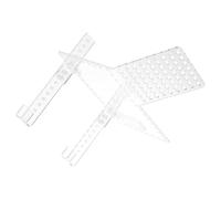 ABOOFAN Plateforme Tortue d'eau Suspendue en Acrylique Rampe pour Reptiles, Grosse Plateforme de Repos Résistante pour Aquarium et Environnement Aquatique Profond