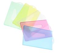 ABOOFAN Pochette Protège-carte en Pp Transparent 30 Pièces, Porte-carte Pratique et Résistant, pour Étudiants et Travailleurs, Facile à Nettoyer Plusieurs styles