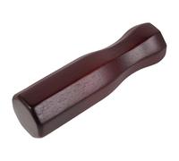 ABOOFAN Poignée de Foot en Bois Massif Octogonale Antidérapante, Poignée de Remplacement Rouge Foncé pour Table de Football, Accessoire Ergonomique pour Jeu Intensif et Loisir Sportif