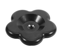ABOOFAN Poignée de Vanne en Bakélite, Volant de Vanne à Tige Carrée 6X6 MM, Poignée Noire pour Réglage de Pression et Remplacement de Robinet de Tuyau Commercial et Résidentiel