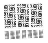 ABOOFAN Points Réfléchissants de Numérisation 3D en Film Pet Suivi Précis, 600 Autocollants Répartis sur 12 Feuilles, Améliore L'efficacité de Travail en Design et Usage Mobile