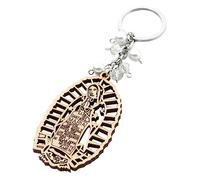 ABOOFAN Porte Clé Guadalupe Baptême Blanc Accessoire Religieux et Décoration pour Shower Mariage et Fête de de Genre