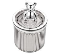 ABOOFAN Porte Cure Dents Cartoon Ours Élégant Distributeur Coton Tige Décoratif Rangement Compact pour Cuisine et Salle de Bain