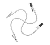 ABOOFAN Porte-Fil pour Soudure Double Face, Lot De 2 Pinces Crocodiles À Faire Soi-Même, Acier Inoxydable Et Alliage D'Aluminium, pour Soudure Et Organisation De Notes