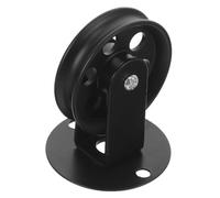 ABOOFAN Poulie Luminaire DIY Noir pour Suspension de Plafond Accessoire Élévateur de Lustre Vintage et Pratique pour Éclairage Intérieur