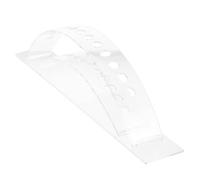 ABOOFAN Présentoir en Acrylique Transparent 12 Fentes pour Pinceaux de Maquillage, Porte-Brosse Multifonction pour Crayons Sourcils et Brosses à Ongles, Support de Rangement Pratique