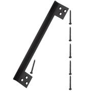 ABOOFAN Protecteur de Loquet pour Porte en Acier Inoxydable 304, Plaque de Protection Métallique de L, Installation Facile Instructions, Sécurité Renforcée, 28 CM, Usage Résidentiel