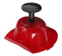 ABOOFAN Protège-Doigts Mandoline Plastique Rouge 11.5X10.8X5 Cm Support De Sécurité Alimentaire Pour Râpe Fruits Et Légumes Protection Main Anti-Coupure