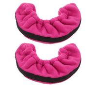 ABOOFAN Protège-Lames Souples pour Patins à Glace, Lot de 2, Rose, Taille L 24,4 X 14 Cm - Accessoires de Patinage Artistique et Hockey sur Glace, Protection Légère Anti-humidité