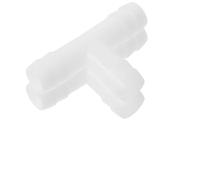 ABOOFAN Raccord à Trois Voies en Plastique Blanc pour Tuyau D'évacuation de Climatisation, 4 Pièces, sans Fuite et Antidérapant, pour Écoles et Hôpitaux