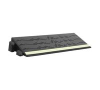ABOOFAN Rampe Plastique Antidérapante pour Seuil de Porte avec Bande Lumineuse Rampe de Transition pour Robot Aspirateur et Support pour Passage Intérieur sur Marches et Seuils Facile à