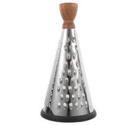 ABOOFAN Râpe À Fromage En Acier Inoxydable Râpe Multifonctionnelle Manuelle Avec Poignée En Bois Outil De Cuisine Pour Fromage Citron Melon Et Fruits Maison Restaurant Hôtel