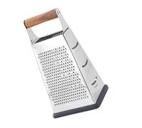 ABOOFAN Râpe Multifonction à Faces Acier Inoxydable avec Manche Outil de Cuisine pour Râper Trancher et Émincer Fruits et Légumes