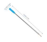 ABOOFAN Recharges de Stylo à Bille Bleues 50 Pièces, Pointe Moyenne, Encre Fluide pour Écriture Scolaire et Bureautique, Fournitures de Bureau et Étudiants, Recharge Stylo Bleu Pratique