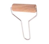 ABOOFAN Rouleau à Argile en Bois Beige, Outil de Modelage pour Poterie et Pâte Polymère, pour Travaux Créatifs et Estampage