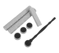 ABOOFAN Rouleaux pour pâte polymère 8 pièces avec manche interchangeable, incluant 2 grands rouleaux, adaptés aux débutants et professionnels pour créations artisanales et bijoux DIY