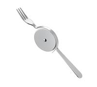 ABOOFAN Roulette Multifonction Acier Inoxydable Avec Fourchette Outil De Découpe Pour Pizzas Gâteaux Et Pâtes Poignée Ergonomique Antidérapante