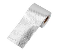 ABOOFAN Ruban Adhésif Isolant Thermique en Aluminium Facile à Appliquer, Bande Résistante Haute Température pour Tuyaux de Chauffage et Conduits D'aération