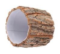 ABOOFAN Seau D'écorce Décor Pot De Planteur De Tronc d'arbre Succulent Usine Artificiel Conteneur De Stockage De Fleurs Seau à Fleurs Simple Écorce Naturelle Plus Pâte à Main Brown