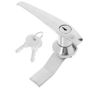 ABOOFAN Serrure Électrique et Loquet à Came pour Armoire de Distribution Fonction de Verrouillage Sécurisé Convient aux Portes Métalliques en Milieu Professionnel