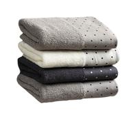 ABOOFAN Serviettes en Coton Pur 4 Pièces Visage Maison, Douces et Respirantes, Six Couches Épaisses, Couleurs Aléatoires, Salle de Bain Couleur Aléatoire
