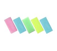 ABOOFAN Serviettes Exfoliantes en Nylon Longue pour Massage Dos Lot de 5 Multifonction pour Exfoliation et Nettoyage Corporel pour Bain à Domicile