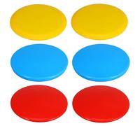 ABOOFAN Set de 6 Disques de Disc Golf pour Débutants 1 Putter 1 Midrange 1 Driver Disques en Plastique Solide Design Ergonomique pour Entraînement Extérieur et Loisirs