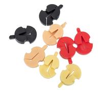ABOOFAN Sourdine de Violon en Caoutchouc 8 Pièces, Facile à Installer, Conforme la Forme du Chevalet, Silencieux sans Gêner la Performance, pour Débutants