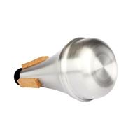 ABOOFAN Sourdine Trompette Aluminium Accessoire Instrument Vent Mute Droite Compatible Standard
