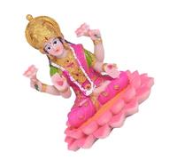 ABOOFAN Statue De Déesse Délicate en Résine Lotus Compacte, Sculpture Artisanale Décorative, Décoration Intérieure pour Bureau Et Maison, Figurine De Table Spirituelle Unique