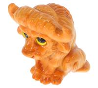 ABOOFAN Statuette De Bovin Bois Sculptée Ornement Animaux Miniature Bois Décoration De Table