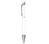 ABOOFAN Stylo à Bille à Transfert Thermique Rétractable à Pointe Ronde Plastique Brillant Chromé Stylo de Bureau et Scolaire pour Étudiants Lot de 1 pour Écriture Fluide et DIY