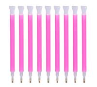 ABOOFAN Stylo à Broder Diamant et 100pcs Rose en Plastique Pratique Outil Accessoire Peinture Perles et Pratique pour Décoration Maison et Art des Ongles