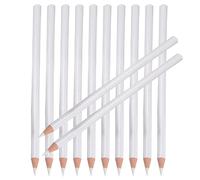 ABOOFAN Stylo à Points Usage Professionnel et DIY et DIY 12pcs en Bois Blanc, Accessoires Manucure pour Nail Art Adaptés Ongles Naturels et Acryliques