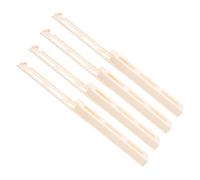 ABOOFAN Support à Dominos Automatique 4 Pièces Boîte de Rangement pour Dominos Garçon et Filles Accessoires Créatifs Jeu Éducatif Famille Scolaire