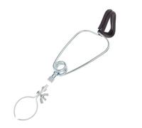 ABOOFAN Support Abat-Jour Clip de Fixation pour Lampe Chauffante Reptiles, Accessoire Terrarium Noir, Compatible Abat-Jour 5,5 et 8,5 Pouces, pour Usage Intérieur Animaux Rampants
