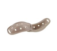 ABOOFAN Support de Mentonnière en Résine Beige pour Casque et Casque Dur, Absorption des Chocs, pour Football et Trottinettes Électriques, Lot de 2 Pièces