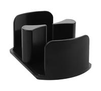 ABOOFAN Support de Remontoir de Montre Double en Plastique Noir, Montagne | Pièce de Maintien pour Support et Plateau, Usage Vitrine à Montre, Rangement Maison, Rotation Silencieuse
