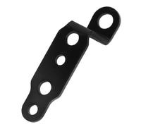 ABOOFAN Support De Rétroviseur Accessoire Monter Dirigé Signal Tourner Supports Lumière Miroir Devant Rallonge De Clignotant Aluminium Black