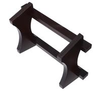 ABOOFAN Support de Tonneau en Bois, Socle Marron pour Comptoir | Montage Facile, Soutien Stable et Usage Polyvalent, pour Pots de Plantes et Distributeurs D'eau