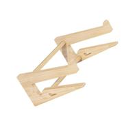 ABOOFAN Support Ergonomique pour Ordinateur en Bois, Rehausseur Portable | Angle Incliné, Hauteur Relevée, Réduit la Tension Cervicale et Dorsale, pour 12 à 14,7 Pouces, Maison et Café
