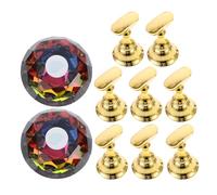 ABOOFAN Support Magnétique pour Ongles D'entraînement 2 Sets Support de Main Clou en Plastique Robuste, Antidérapant et Portable Accessoire Nail Art Professionnel pour Manucure à Domicile