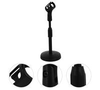 ABOOFAN Support Microphone de Bureau et Noir Pied Micro Stable et Flexible Compatible Plupart des Microphones pour Streaming Conférences et Enregistrement