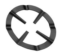 ABOOFAN Support Rond en Fonte pour Cafetière Moka, Grille Chauffante pour Poêle à Gaz 13 Cm, Accessoire la Cuisine Polyvalent pour Cuisinière à Gaz, Protection Stable pour Brûleur, Noir