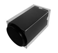 ABOOFAN Table Acrylique Rotatif 4 Faces, Porte-menu et Porte-cartes de Table, Chargement Haut, Présentation Professionnelle, Mise à Jour Facile, pour Restaurants et Comptoir de Vente